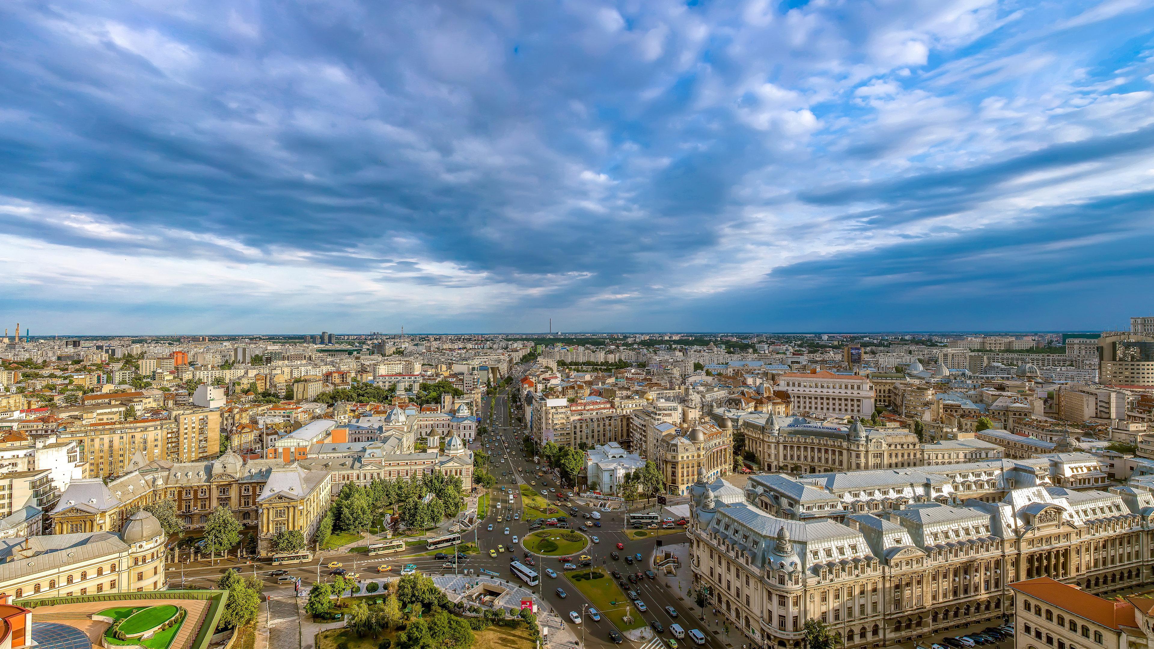 Grand Hotel Bucarest Exterior foto View of the city
